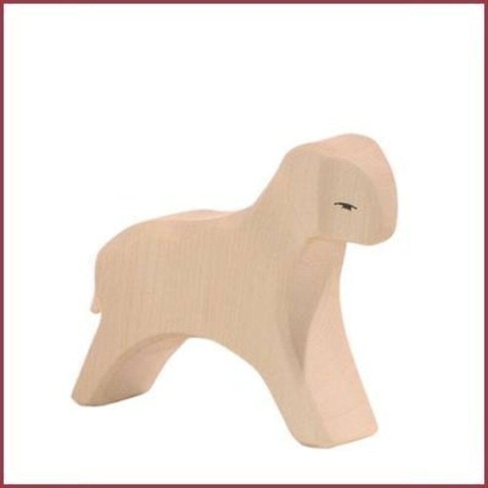 Ostheimer Lam lopend, wit Ostheimer Lam lopend, wit