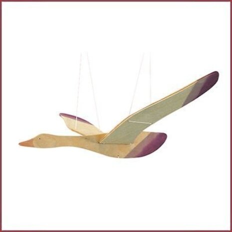 Ostheimer Houten mobiel Vogel - bont Ostheimer Houten mobiel Vogel - bont