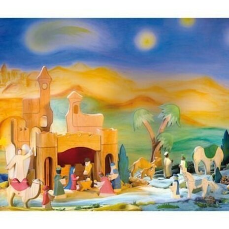 Ostheimer Paard met zadel Ostheimer Paard met zadel