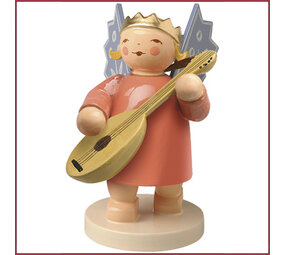 Wendt & Kühn Gekroond Engeltje met Luit