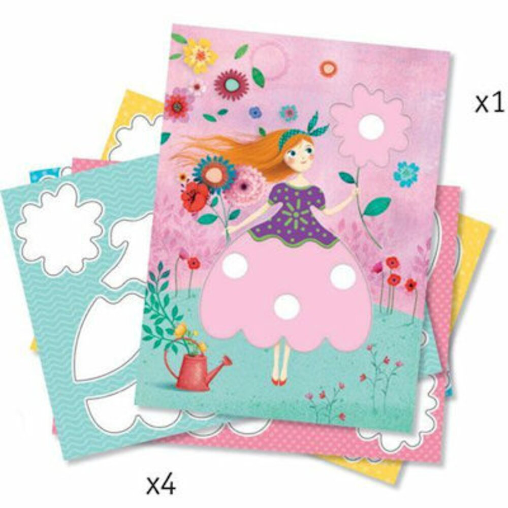 Djeco Kleurset met magische viltstiften Marie Djeco Kleurset met magische viltstiften Marie