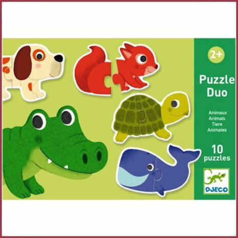 Djeco Duopuzzel Diertjes