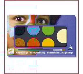 Djeco Schminck 6 basiskleuren