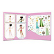 Djeco Stickerset aankleedpoppen jurken Djeco Stickerset aankleedpoppen jurken