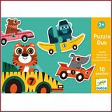 Djeco Duopuzzel Auto's Djeco Duopuzzel Auto's