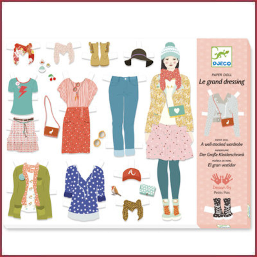 Djeco Knutselset - een grote kleedkamer