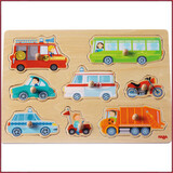 Haba Inlegpuzzel Voertuigen wereld Haba Inlegpuzzel Voertuigen wereld