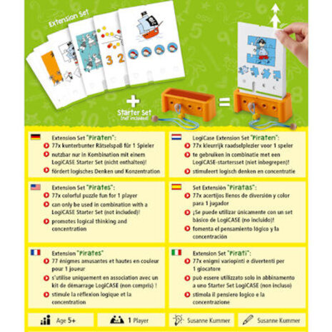 Haba LogiCase Uitbreidingsset 5+ Piraten