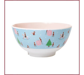 Rice Aanbieding Rice Melamine Kom Kerst Elf Rice Aanbieding Rice Melamine Kom Kerst Elf
