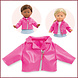 Corolle MC Leren jasje roze Corolle MC Leren jasje roze