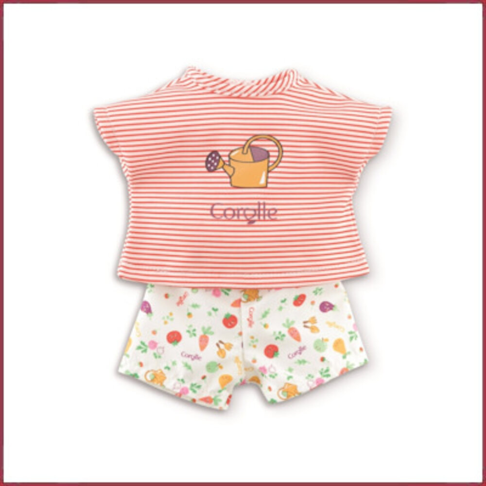 Corolle MC Short en T-shirt tuinplezier