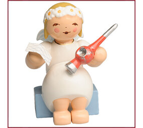 Wendt & Kühn Margeriten Engel met kerstboompiek Wendt & Kühn Margeriten Engel met kerstboompiek