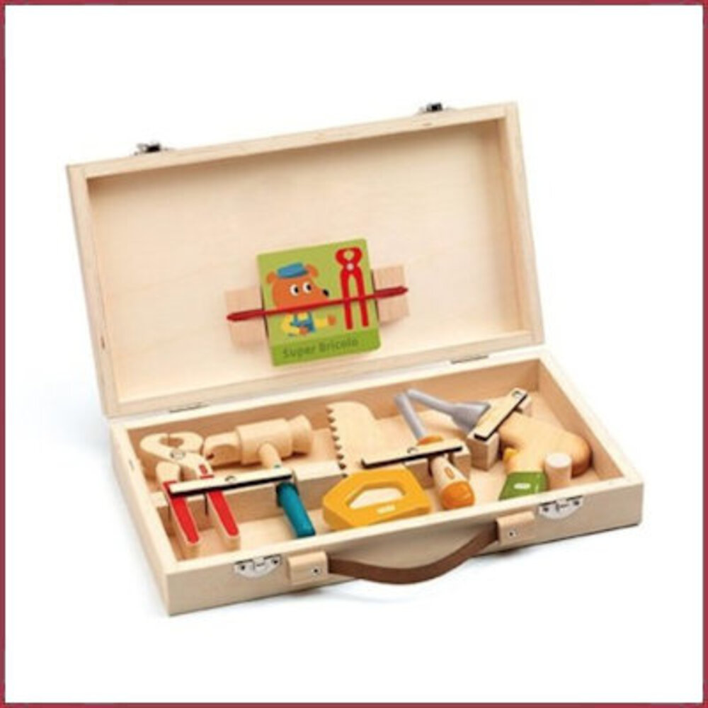 Djeco Super Bricolo Gereedschapskistje