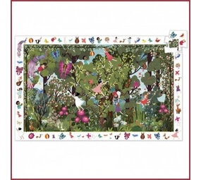 Djeco Observatie puzzel in de Tuin 100 st Djeco Observatie puzzel in de Tuin 100 st