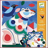 Djeco Knutselset schilderen op kleur - beesten Djeco Knutselset schilderen op kleur - beesten