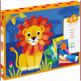 Djeco Knutselset collages met papierstroken Djeco Knutselset collages met papierstroken