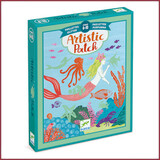 Djeco Artistic - Glitterplaatjes Oceaan Djeco Artistic - Glitterplaatjes Oceaan