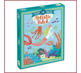 Djeco Artistic -  Glitterplaatjes Oceaan