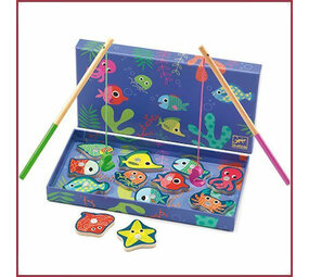 Djeco Hengelspel Gekleurde vissen