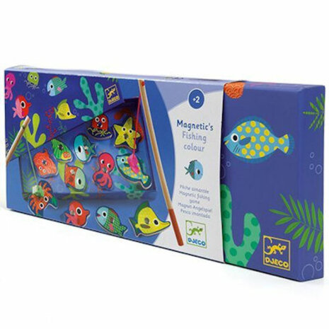 Djeco Hengelspel Gekleurde vissen Djeco Hengelspel Gekleurde vissen