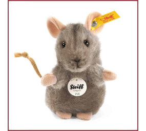 Steiff Piff muis grijs Steiff Piff muis grijs