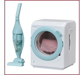 Sylvanian Families Wasmachine & Stofzuigerset