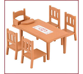 Sylvanian Families Eettafel set