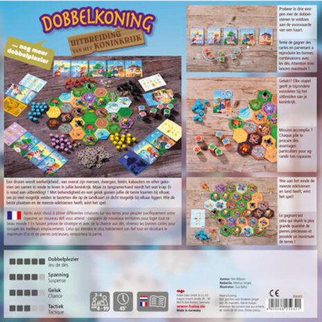 Haba Dobbelkoning - Uitbreiding van het koninkrijk Haba Dobbelkoning - Uitbreiding van het koninkrijk
