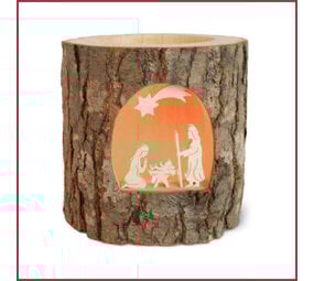 Waldfabrik Waxinelichtje boomschors II Waldfabrik Waxinelichtje boomschors II