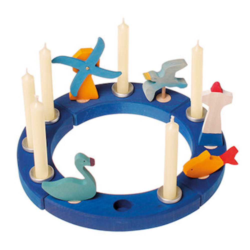 Grimm's Jaarring kaarsjes 12 stuks