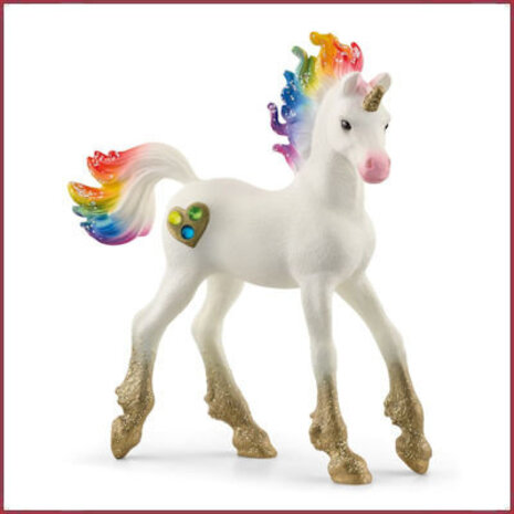 Schleich Regenboog eenhoornveulen