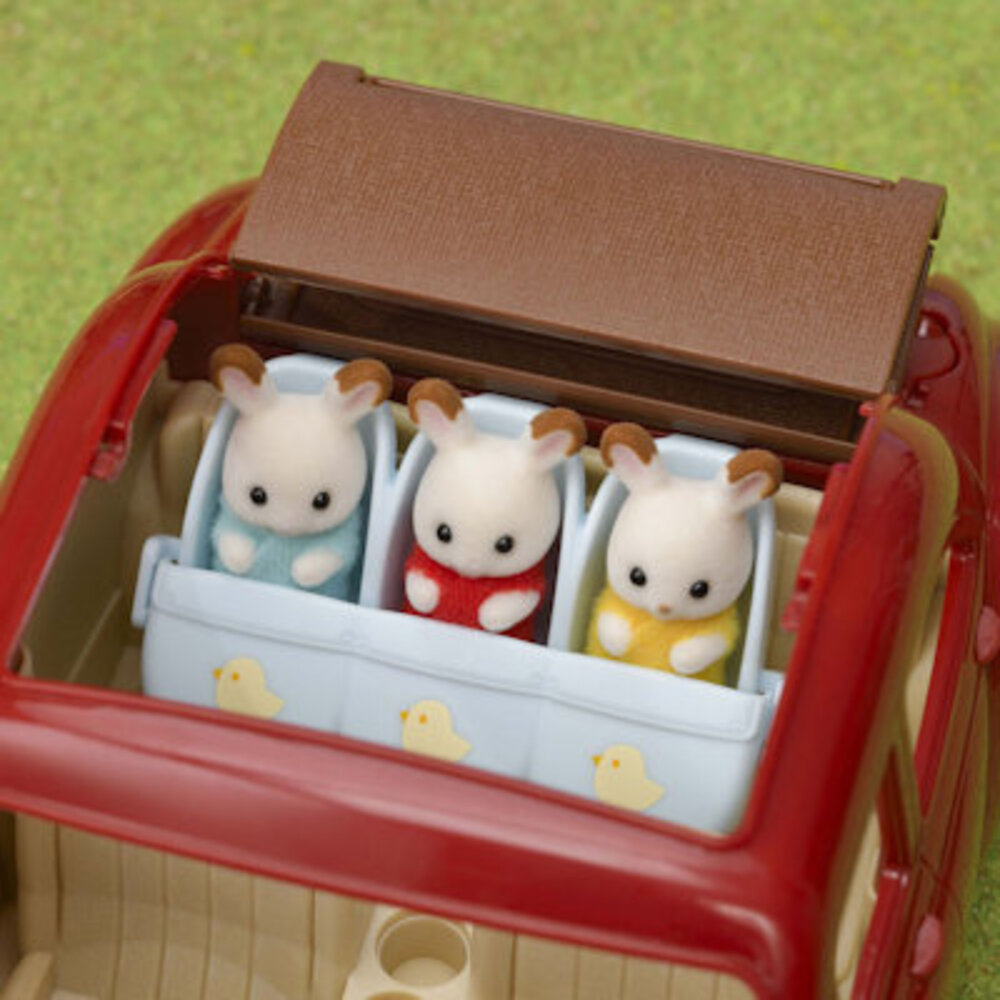 Sylvanian Families Wandelwagen drieling Sylvanian Families Wandelwagen drieling