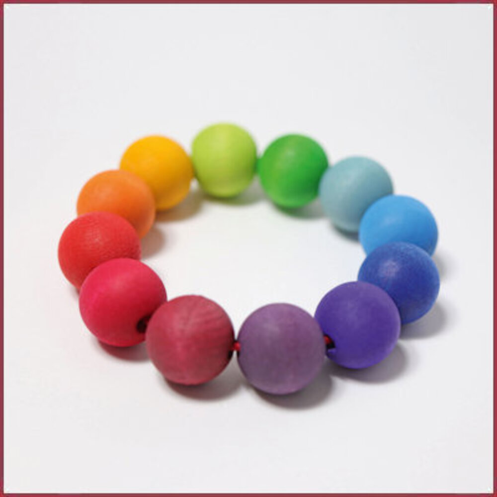 Grimm's Grijpspeeltje Regenboogkralen Grimm's Grijpspeeltje Regenboogkralen