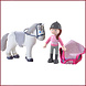 Haba LF - Amazone Sanya en paard Saphira Haba LF - Amazone Sanya en paard Saphira