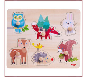Haba Inlegpuzzel Bosdieren Haba Inlegpuzzel Bosdieren
