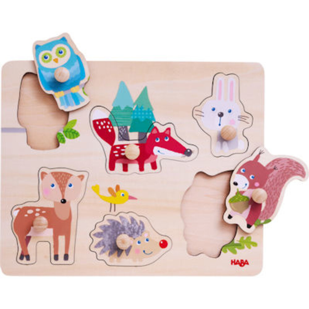 Haba Inlegpuzzel Bosdieren Haba Inlegpuzzel Bosdieren