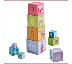 Haba Stapelblokken Bosvriendjes Haba Stapelblokken Bosvriendjes