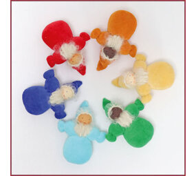 Grimm's 6 Kleine regenboog dwergjes