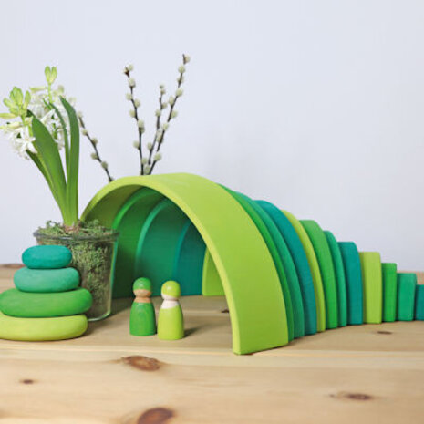 Grimm's Grote regenboog weide groen , meadow green