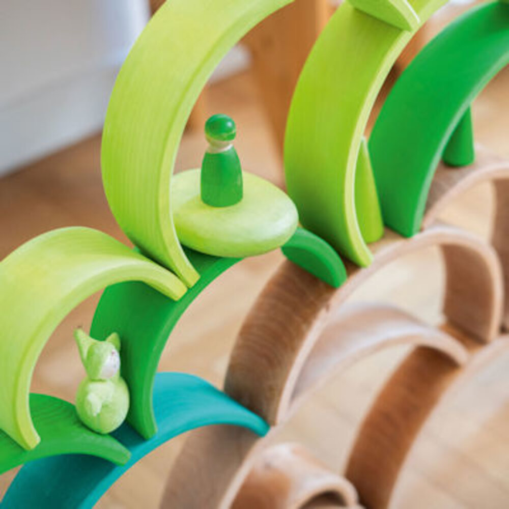 Grimm's Grote regenboog weide groen , meadow green