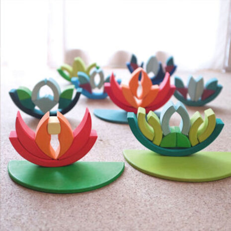 Grimm's Bouwset bogen in vierkant