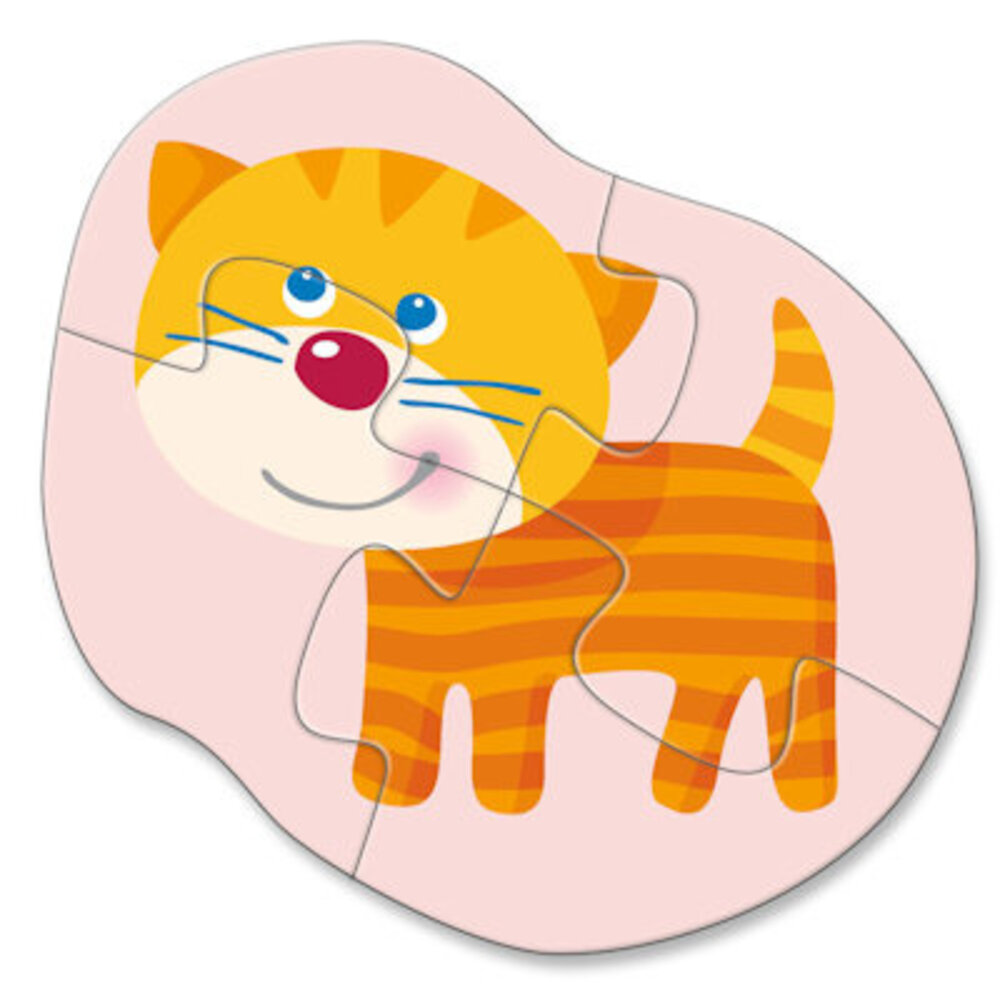 Haba 4 eerste puzzels - Jonge DIeren Haba 4 eerste puzzels - Jonge DIeren