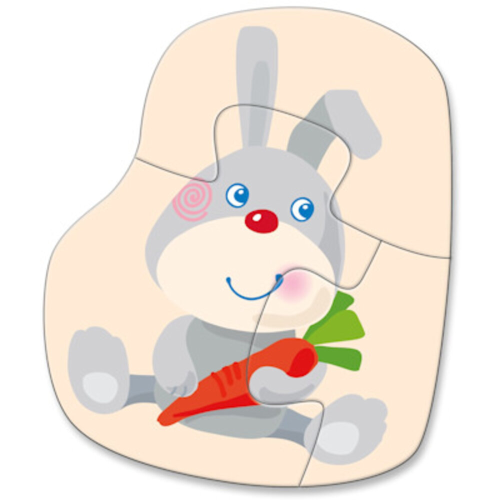 Haba 4 eerste puzzels - Jonge DIeren Haba 4 eerste puzzels - Jonge DIeren