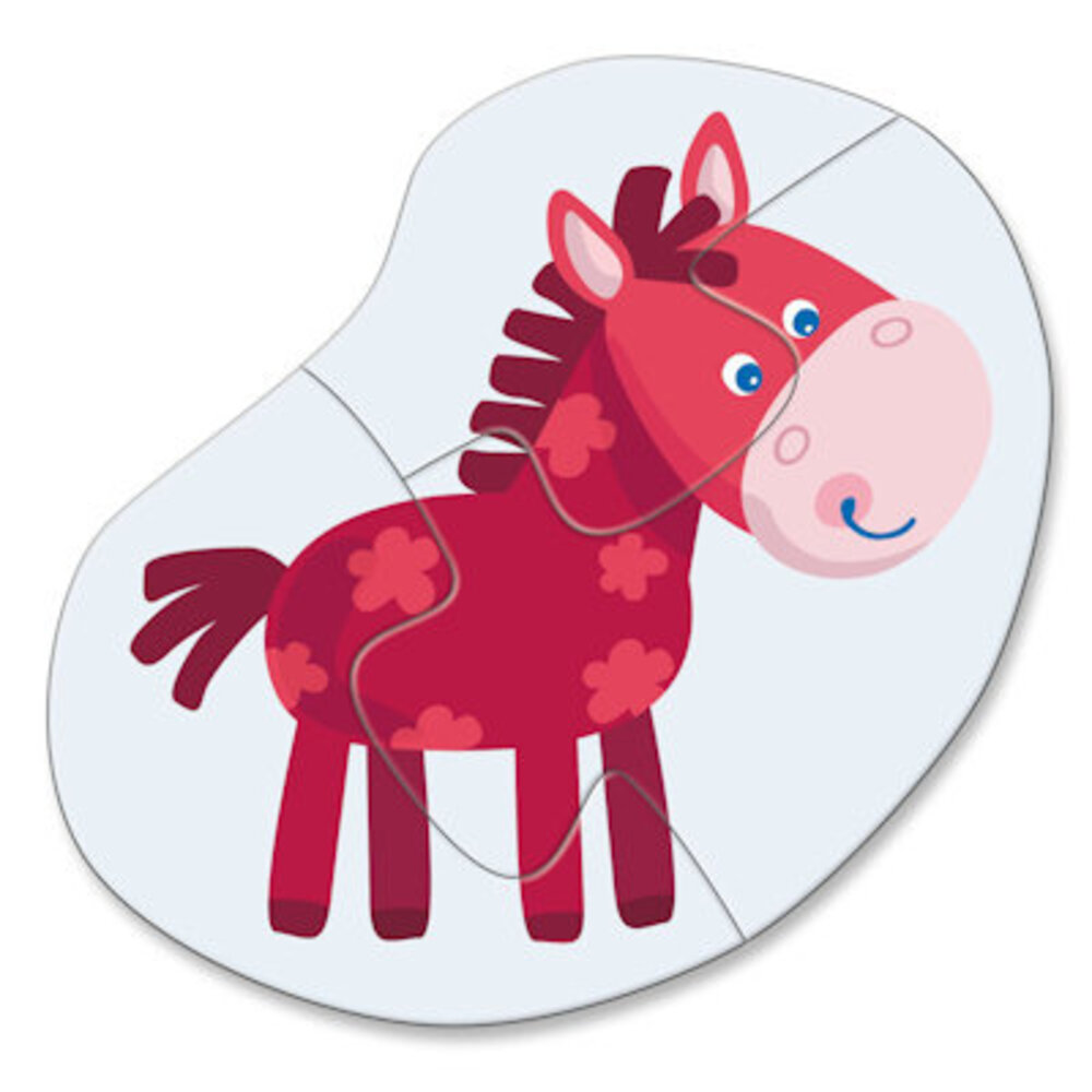 Haba 4 eerste puzzels - Jonge DIeren Haba 4 eerste puzzels - Jonge DIeren