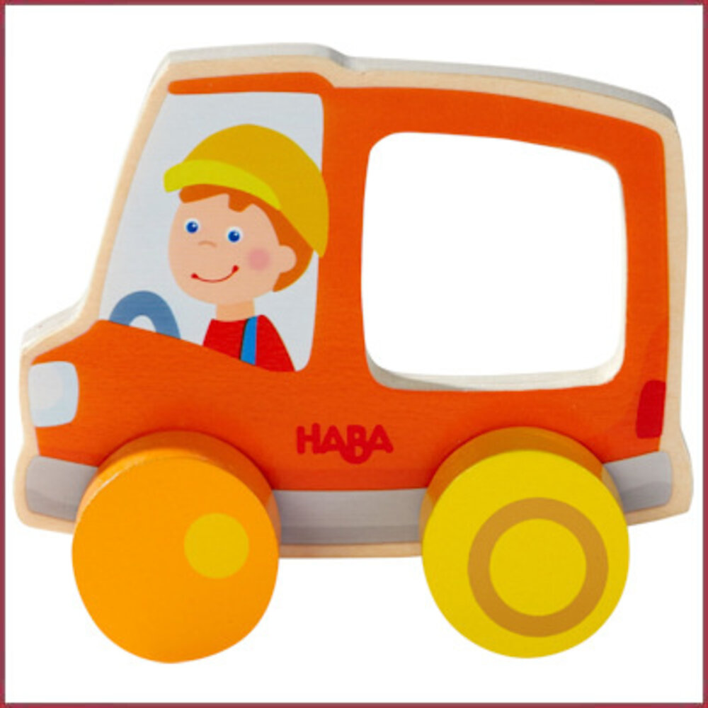 Haba Duwfiguur Vuilniswagen