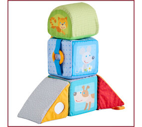 Haba Ontdekkersblokken Beestachtig geometrisch Haba Ontdekkersblokken Beestachtig geometrisch