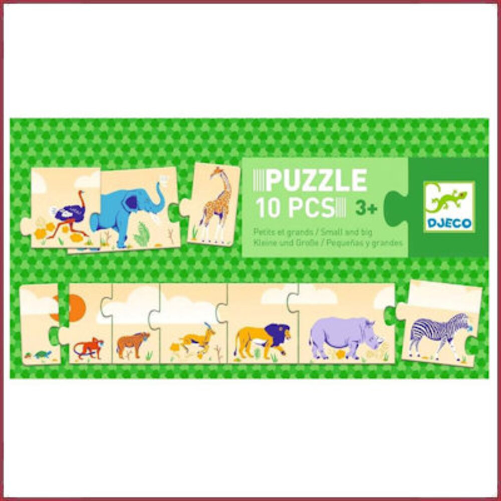 Djeco Puzzel Klein - Groot