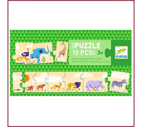 Djeco Puzzel Klein - Groot