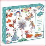 Djeco Knutselset Pompoms en kralen