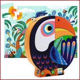 Djeco Silhouet puzzel Coco de Toekan